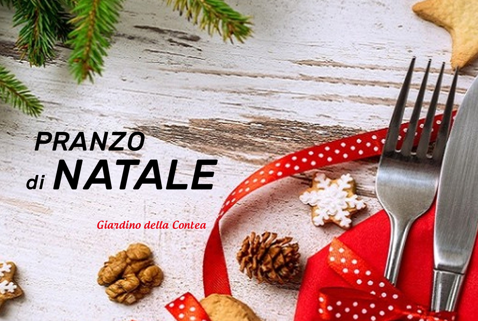 Il pranzo di Natale al Guardino della Contea