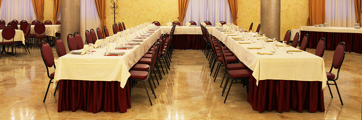 Sala per eventi al Giardino della Contea