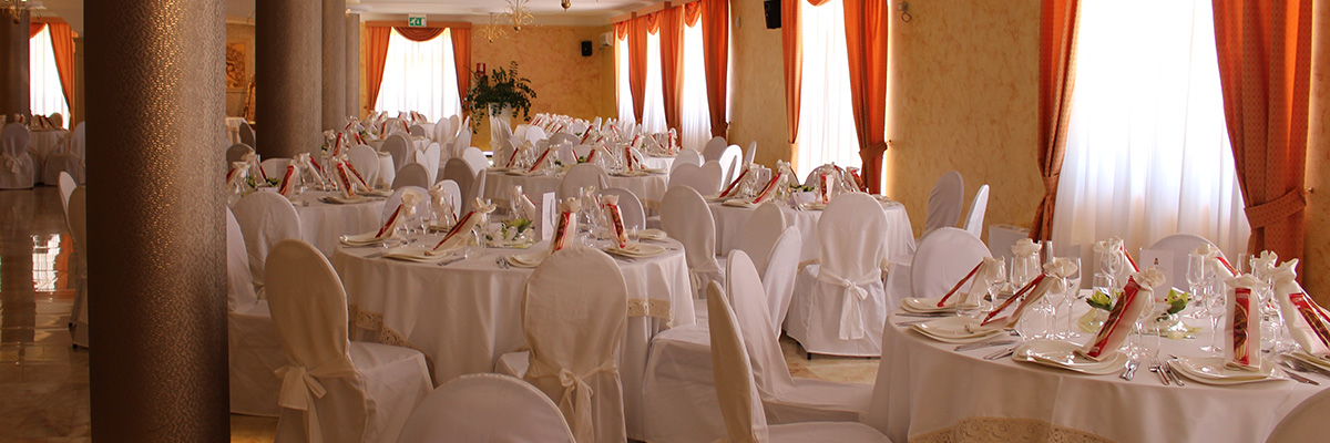 Sala per matrimoni al Giardino della Contea