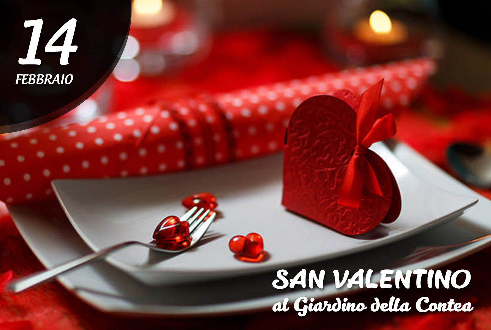 Cena di San Valentino al Guardino della Contea